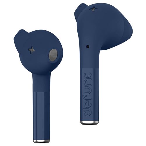 Non Communiqué Bleu Ecouteurs True Wireless True Talk Defunc