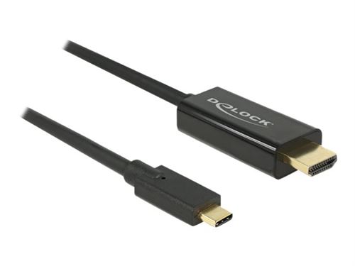 Delock Noir - Adaptateur Vidéo Externe - Parade Ps171 - Usb-C - Hdmi - Image 2