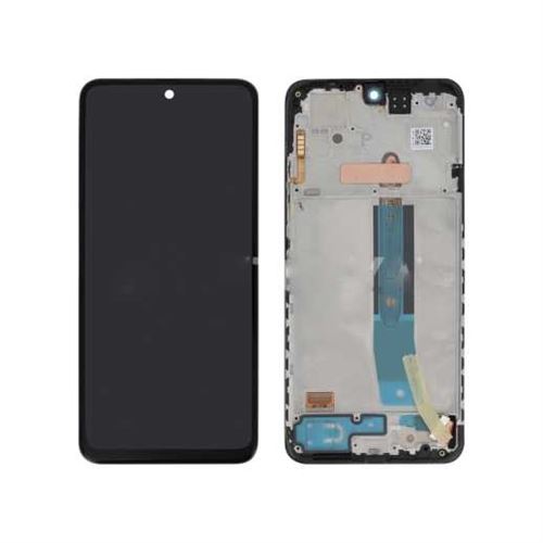 Non Communiqué Noir Original Ecran Complet Lcd & Vitre Tactile Avec Châssis Pour Redmi Note 11S