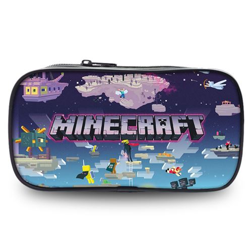 Trousse - Minecraft -Un compartiment- Multicolore (20x10x5cm) #11