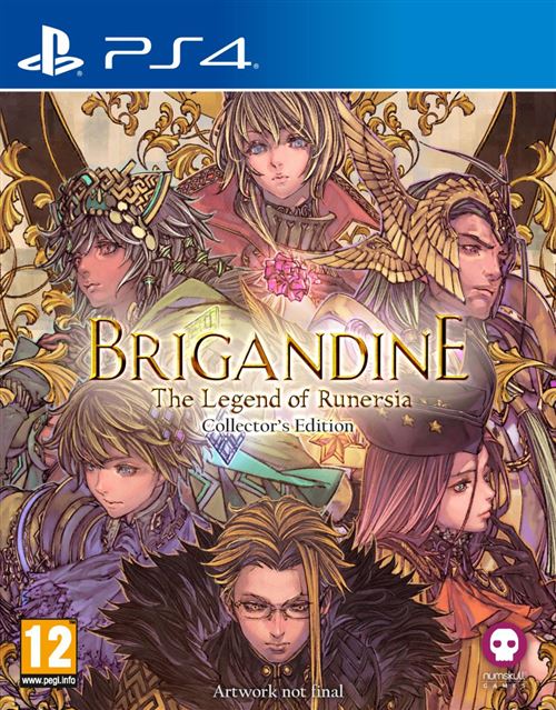 Brigandine The Legend Of Runersia Collector'S Edition Ps4 Import Uk
