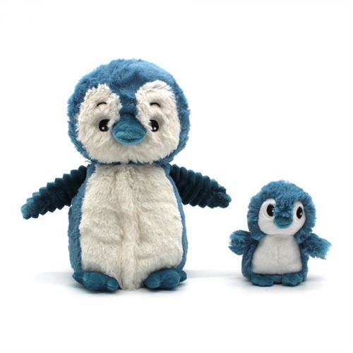 Non Communiqué Multicolore Ptipotos Pingouin Maman Et Bebe - Bleu