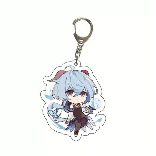 Porte-clés Acrylique Genshin Impact (7624) 5.5cm