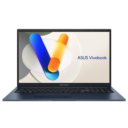 ASUS VivoBook 17 X1704VA-AU763W - Conception de charnière à 180 degrés - Intel Core i3 - i3-1315U / jusqu'à 4.5 GHz - Win 11 Home - UHD Graphics - 8 G