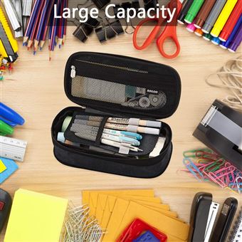 Trousse Scolaire HYPE à L'Effigie De Harry Potter - Dimensions 20 X 9 X 7 Cm, Capacité 1,2 L - Fermeture Éclair Métal - Pour Enfants Et Fans