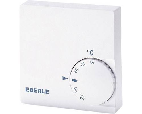 Eberle 111 1707 51 100 RTR-E 6724 Thermostat, Heating/Cooling, Wal...
