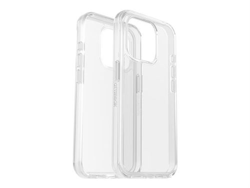 OtterBox Symmetry Series Clear - Coque de protection pour téléphone portable - compatibilité avec MagSafe - clair - pour Apple iPhone 15 Pro