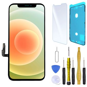 Ecran Remplacement pour iPhone 12 Pro Avec Joint d'ecran, verre trempe + Outils - 1