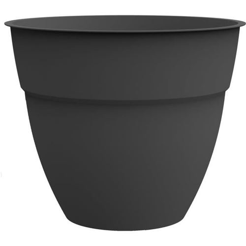 Non Communiqué Anthracite Pot De Fleur Eda Osaka - Gris - Ø 40 Cm - Volume 28,3 L