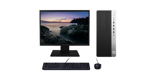 PC HP Elitedesk 800 G3 Twr i5-6500 3. 60Ghz 32Go/1To SSD WiFi W10 + Ecran 24