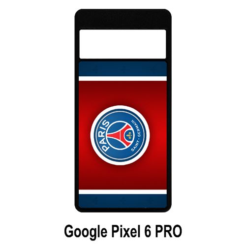 Coque My-Kase pour google Pixel 6 PRO - 108 psg paris saint germain 2 - Silicone Noir