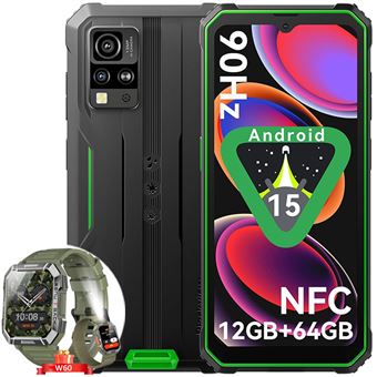Blackview BV4800 SE – Smartphone Incassable Android 15 12Go RAM 64Go/2To, 6.56" 90Hz, 5100mAh, IP68/IP69K, NFC, 16MP AI