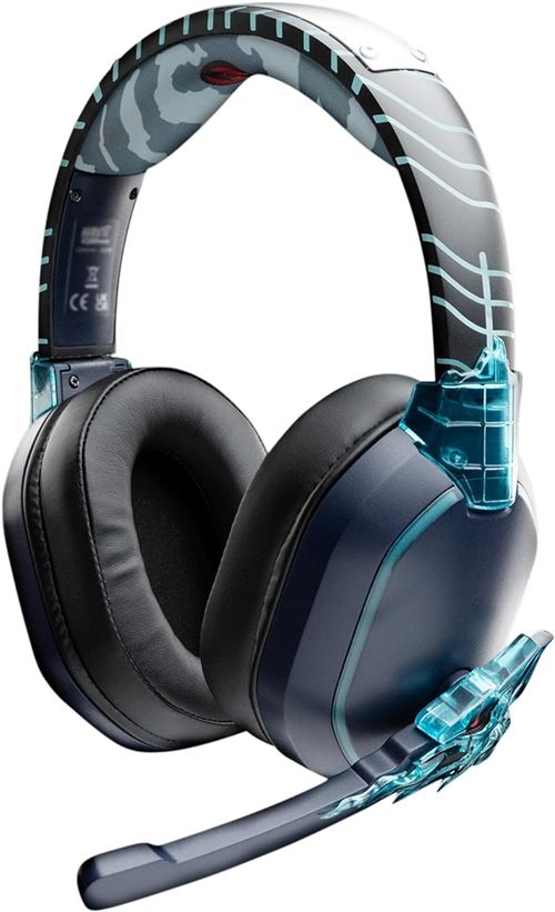 Casque Sans Fil Lexip X Tsume Naruto Shippuden Kakashi Pour Console Pc Et Nintendo Switch