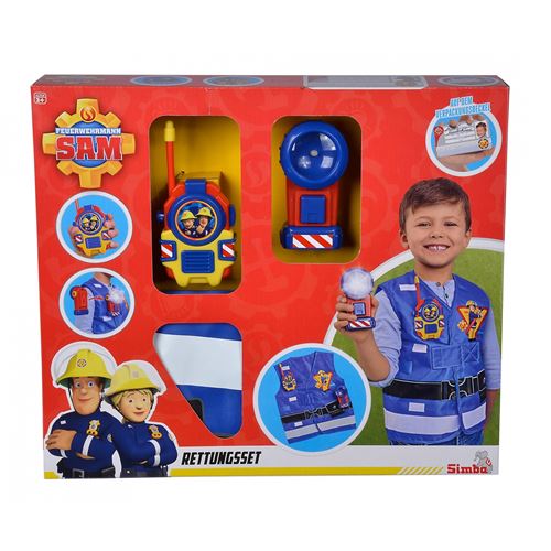 Non Communiqué The Attribute Couleur Is Required Simba Toys 109252477 - Sam Le Pompier Kit De Sauvetage