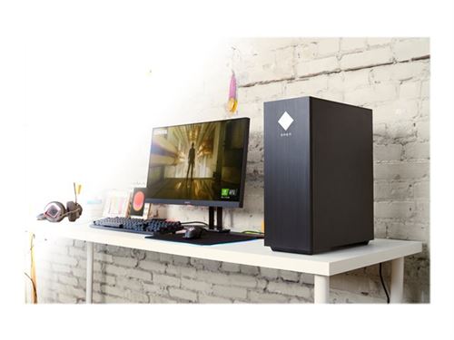 Omen 25L By HP Gt12-0231Nf - Microatx - Core i7 10700F / 2.9 Ghz - Ram 16 Go - SSD 256 Go - Nvme, Hdd 1 To - Gf Rtx 2060 - Gige - Lan Sans Fil: Bluetooth 5.0, 802.11A/B/G/N/Ac/Ax - Win 10 Familiale 64 Bits - Moniteur : Aucun - Lunette Avant Noire Ombrée,
