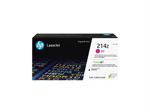 HP 214Z - Ultra High Yield - magenta - origineel - LaserJet - tonercartridge (W2143Z) - voor Color LaserJet 6701dn; Color LaserJet Enterprise 6700dn