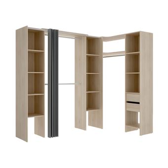 Armoire de rangement XXL, Penderie dressing en Tissu - Biens de consom 