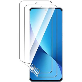 2 Films écran en matière hydrogel Souple et résistant pour Xiaomi 12 5G /  Xiaomi 12X 5G [Novago] - Protection d'écran pour smartphone - Achat & prix