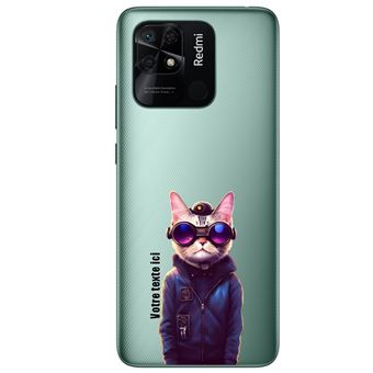 Coque Taperso Pour Xiaomi Redmi C Personnalisable Motif Chat Facon