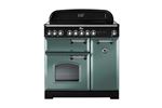 PIANO DE CUISSON CLASSIC DELUXE TAB IND 90 CM VERT MINERAL MAT CHROME