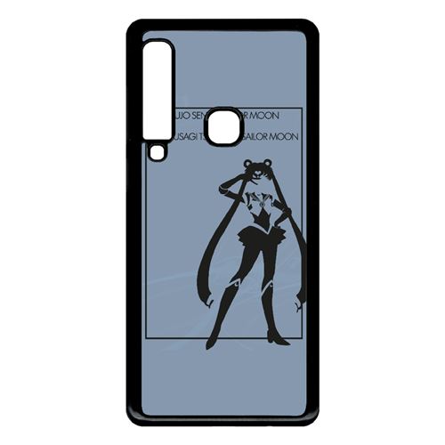 Coque My-Kase pour Galaxy A9 (2018) - sailor moon - Plastique Noir