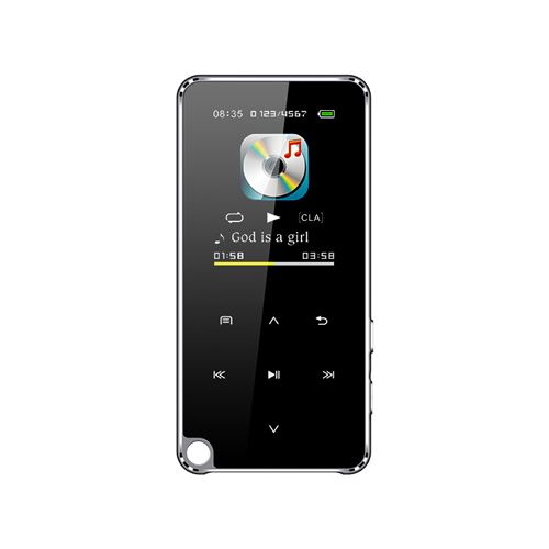 Lecteur audio MP3 M25 Bluetooth 5.0 HiFi 64G ROM Noir