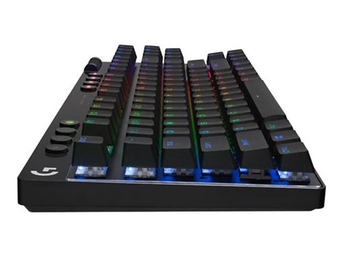 Non Communiqué Noir Logitech G Pro X - Clavier - Sans Clé - Backlit - Sans Fil - 2.4 Ghz, Bluetooth - Commutateur : Gx Red Linear - Image 1