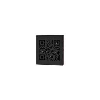 Boîte à Clés Métal QR Code 24cm Noir