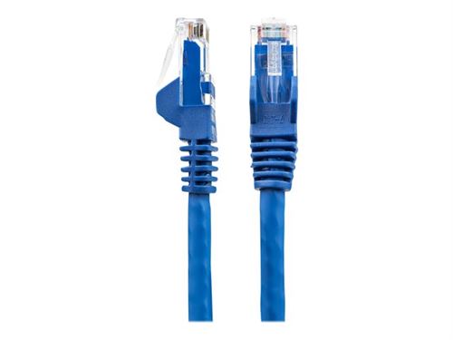 Câble RJ45 Cat6 de 2m - UTP - Bleu - Câbles Cat6 slim