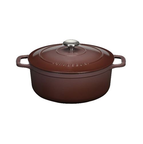 Chasseur cocotte ronde 20 cm bois de rose - sublime puc472062