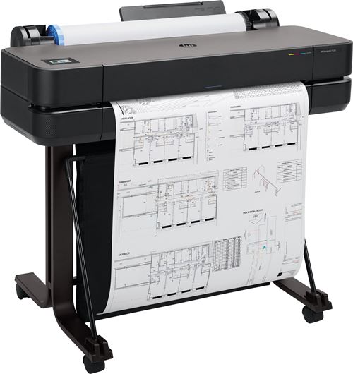 Hp Designjet T630 - 24" Imprimante Grand Format - Couleur - Jet D'Encre - A1, Ansi D, Rouleau (61 Cm) - 2 400 X 1 200 Ppp - Jusqu'À 0.5 Min/Page (Mono) / Jusqu'À 0.5 Min/Page (Couleur) - Usb 2.0, Lan, Wi-Fi