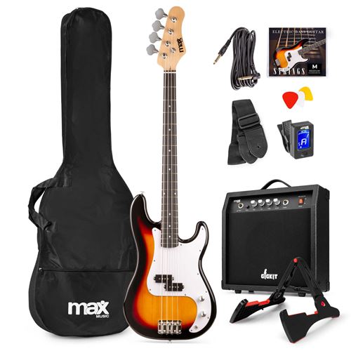 E-Gitarre "MAX GigKit Sunburst"
