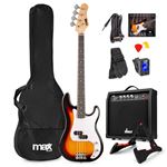 Max Gigkit Basse Electrique, Kit Complet Ampli 40 Watts - Sunburst