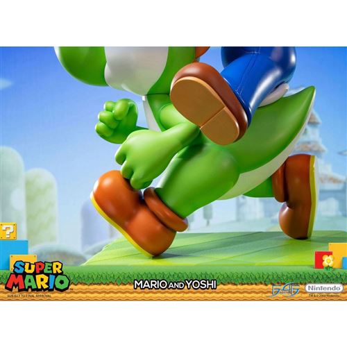 Statue Collector - Nintendo - Mario Et Yoshi - 48cm - Figurine de