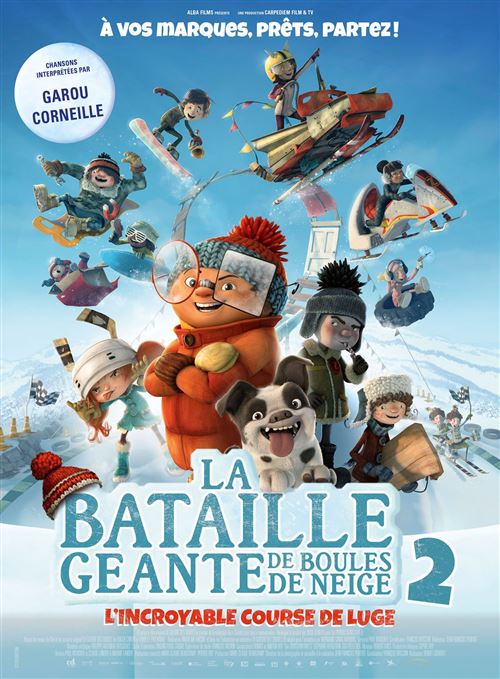 La Bataille géante de boules de neige 2 - 2020 - Benoit Godbout - 116x158cm - Affiche de cinéma originale pliée