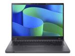 Acer TravelMate P2 16 TMP216-51-G2-TCO - Conception de charnière à 180 degrés - Intel Core 7 - 150U / jusqu'à 5.4 GHz - Win 11 Pro - Intel Graphics - 32 Go RAM - 1.024 To SSD NVMe - 16" 1920 x 1200 - Gigabit Ethernet - Wi-Fi 6E - gris acier - clavier