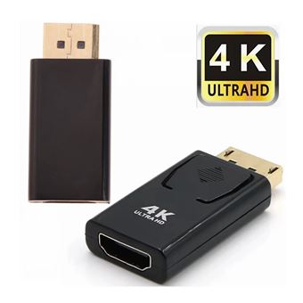 Adaptateur HDMI - DisplayPort pour 4K Ultra HD