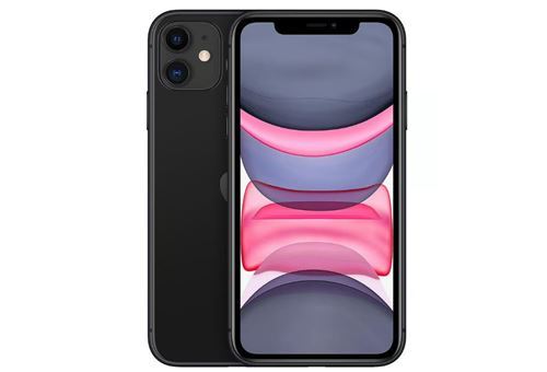 iPhone 12 6,1 64 Go Noir Reconditionné avec BATTERIE NEUVE