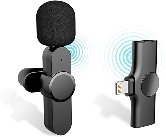 Micro Cravate Sans Fil 2-pack - Pour IPhone Android, Réduction Bruit, Autonomie 14h, Plug & Play