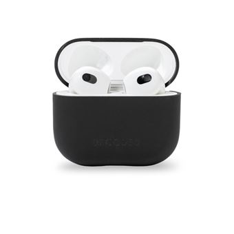 Coque en silicone Decoded pour Airpods 3ème Gén Noir