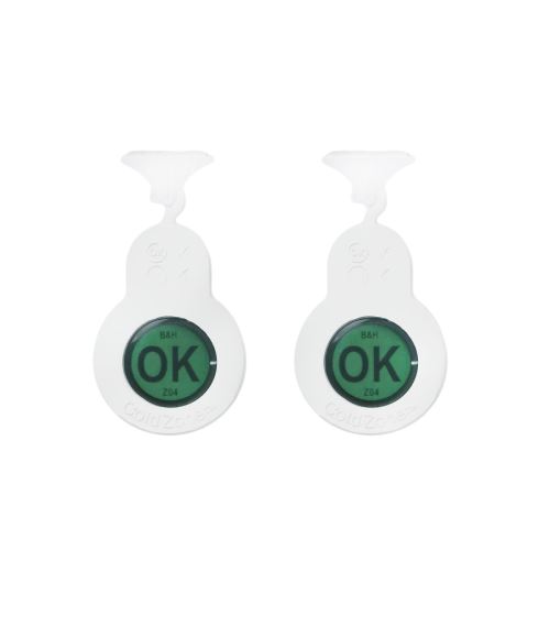 Thermomètre réfrigérateur salmonellose - Lot de 2