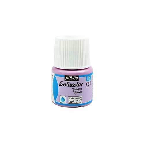 Pebeo Peinture Setacolor Pour Tissus Opaques P&eacute;b&eacute;o 45 Ml - Lilas
