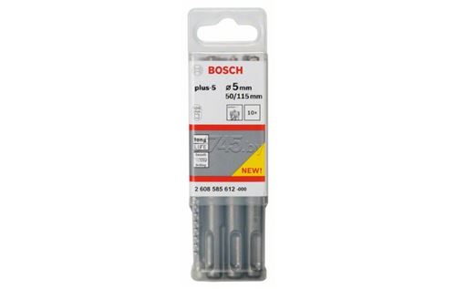 Bosch Sds-Plus-5 5Mm 10 Pièces