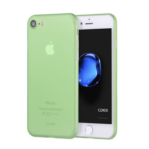 doupi UltraSlim Coque pour iPhone 8 / 7 (4,7 pouces), fin mat ultra mince et ultra léger Bumper Cover Housse de Protection, vert