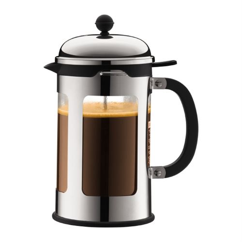 Bodum - Cafetière à piston, 12 tasses, 1.5 l, avec bec verseur