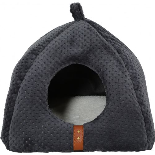 Comparer les prix de Abri Igloo PALOMA pour chat. 40 x 37 x 41 cm. couleur gris. - zolux - ZO-500121GRI