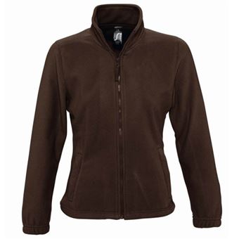 SOLS Veste polaire NORTH Femme XL Marron fonce UTPC344 Pulls gilets et polaires de sport Achat prix fnac