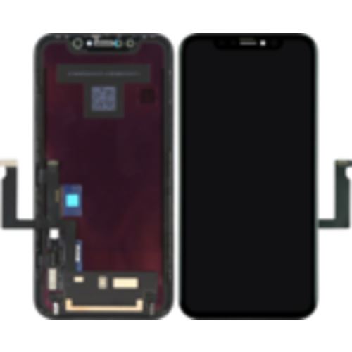 Ecran AMOLED et vitre tactile assemblés de rechange pour iPhone XR (Noir)
