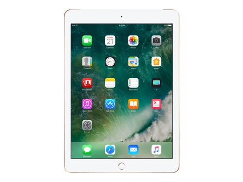 Apple 9.7-Inch iPad Wi-Fi + Cellular - 5ème Génération - Tablette - 128 Go - 9.7" Ips (2048 X 1536) - 3G, 4G - Lte - Or