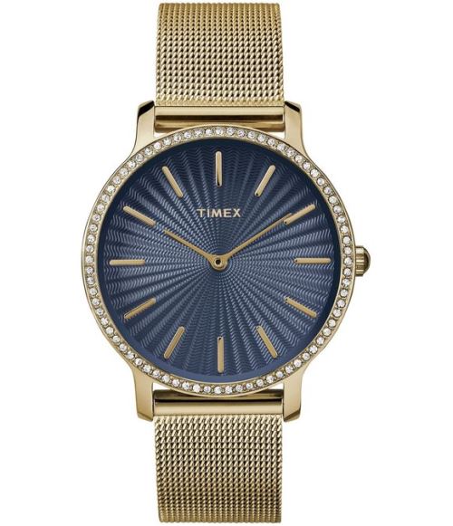 Timex Montre Femme TW2R50600 Bleu